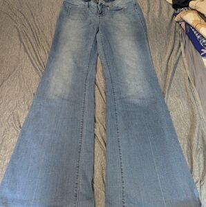 LC Lauren Conrad Light Blue Wide Leg Jeans